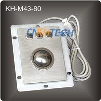 Stainless steel Optical trackball Mouse