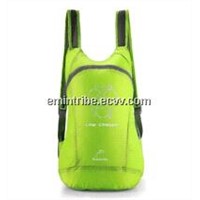 Super light unisex water repellent foldable backpack travel bag