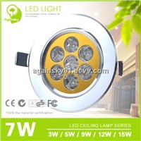 Surface Mounted 7W LED Commecial Ceiling Light