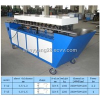 T-12/T-15 TOTAL PLATE FLANGE MACHINE/TDF MACHINE WITH CORNER MOULD