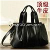 Top quality 2014 hot seller lady handbags fashion simple leather women bag