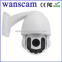 Wanscam (HW0025)-3xOptical Zoom H264 Camera Outdoor Dome Wireless IP HD PTZ IP Camera