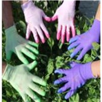 Water Repellent Garden GlovesSeamless knitted garden gloves