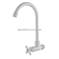 2015 Hot Sales Whit ABS Material single Handle Kitchen Mixer Tap KF-P4001