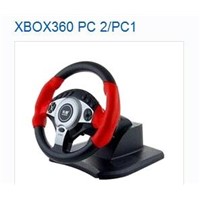 XBOX360 PC 2/PC1 steering wheel supplier