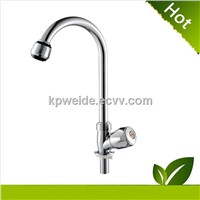 2015 Hot Sales Good Quality abs chrome plastic kitchen faucet KF-1005