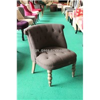 bedroom chair with linen covern