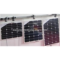flexible solar panel made of  sunpower cells