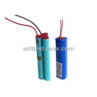 bike lights lithium batteries,flashlight rechargeable battery, 18650 battery packs