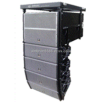 dual 6.5" active line array system professional speaker