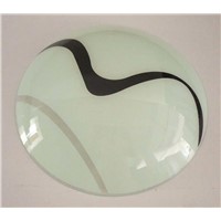 simple design round glass ceiling light indoor lighting cheap price hot sale in Zhongshan