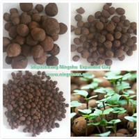 light weight expanded clay aggregate / clay pebbles  for horticulture
