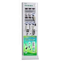 Mobile Phone Charging Station Touch Screen Charger Kiosk CE UL Approval