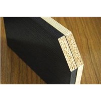 particle board with edge banding