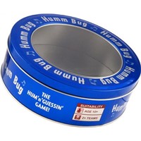 round tin box with clear window