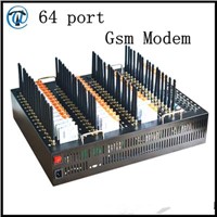 sms/mms equipment of 3g dual 64 sim modem,64 port gsm gprs gps modem
