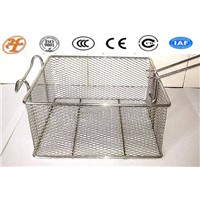 stainless steel 304 mini square mesh basket