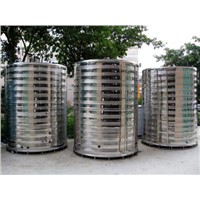 stainless steel circular column water tank