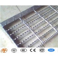 stainless steel/galvanized steel serrated grating factory