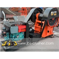 stone crushing machine made in china with diesel engine