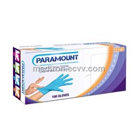 Paramount Nitrile Powder Free Examination Gloves 4.5gr