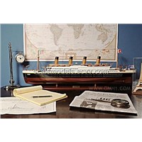 Titanic Painted Large Cruise ship Model