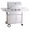 Freestanding Grill Barbecue with cast iron burner