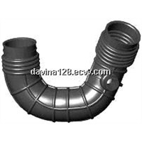 Auto molded rubber air hose