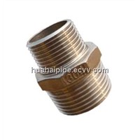 Reducing Hex Nipple Screwed Casting Pipe Fitting