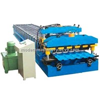 Roofing tile sheets roll forming machine