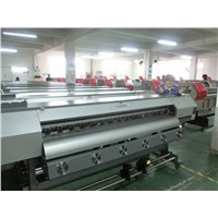 1.9m eco solvent printer, with Double DX7 head, 1440dpi