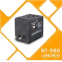 2014 LONGRICH TOP SALE UNIVERSAL ADAPTER USING OVER 150 COUNTRIES