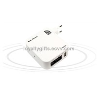 2014 New Arrival Hot Sale Mini 150Mbps Wireless-N WiFi AP Repeater Router Wlan With USB