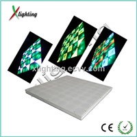2014 ray effect with DMX led dance flooor led stage lighting (X-L01)