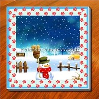 24cm*24cm Square placemats and coasters hot selling waterproof heat insulation coasters household