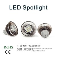2 years warranty GU10 LED spotlight manufacturer