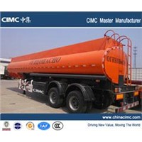 CIMC 36000L diesel fuel tank semi-trailer manufacturer