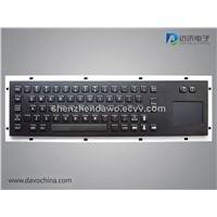 Customized industrial keyboard with touchpad D-8607B