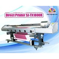 Direct textile printer for fabric and transfer paper with Epson DX5/dx7 head