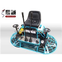 Driving concrete troweling machine