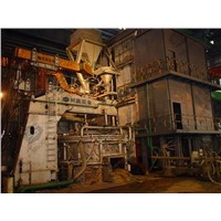 Eco-friendly Energy Saving Vertical and Continuous Charging Scrap Preheating Arc Furnace