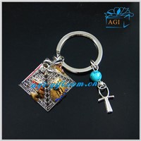 Egypt souvenir metal keychain