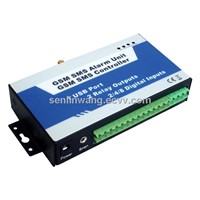 GSM SMS Controller Alarm(8I/2O/USB Ports)