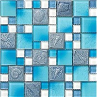 Glass Mix Ceramic Mosaic(YJ3018)