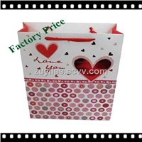 Heart Shape Factory Supplier Custom Paper Bag