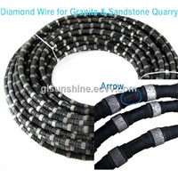 High efficiency 11.4mm Diamond Wire tools saw for Granite Quarrying