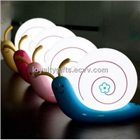 Kid's Bedroom Snail rechargeable LED Night Lamps Nursery Pure White Light LED Wall Lamps