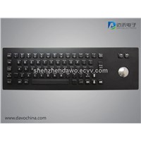 Kiosk Metal Keyboard with trackball D-8603B