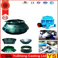 Mn18Cr2 cone crusher spare parts, cone crusher spares , cone crusher parts