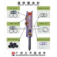 Seal kits for hydraulic breaker hammer-GB4T